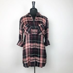 WORKSHOP REPUBLIC Flannel Button-Down
